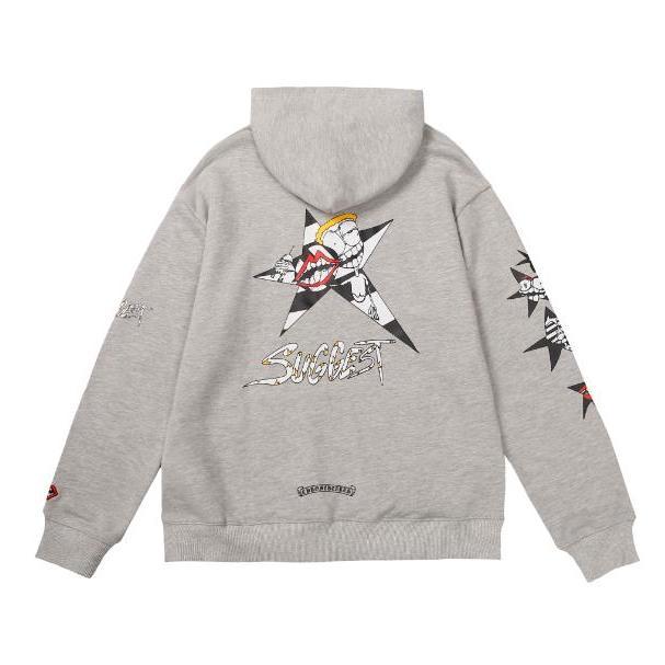 Chrome Hearts Lips Hoodie Grey 944ce5ecc3d15bb0e05531055a1c3460