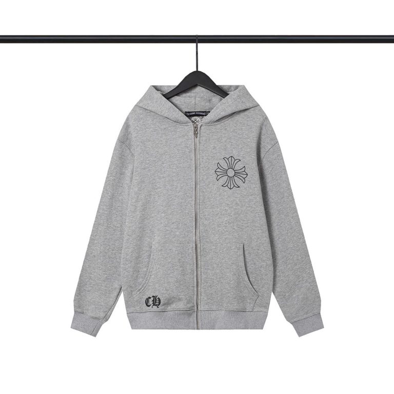 Chrome Hearts Cross Floral Sanskrit Grey Zip-up Hoodie 9c9cd355a91326dfde460a2cc2372bcf 768x768 1