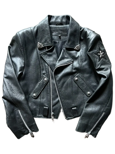 JJ Dean Star Leather Chrome Hearts Jacket Chrome Hearts JJ Dean Star Leather Jacket