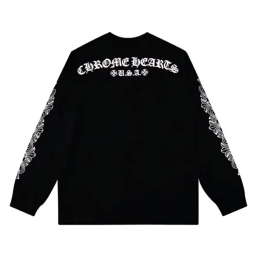 imgi 41 Chrome Hearts USA Black Long Sleeve T Shirt 510x510 1